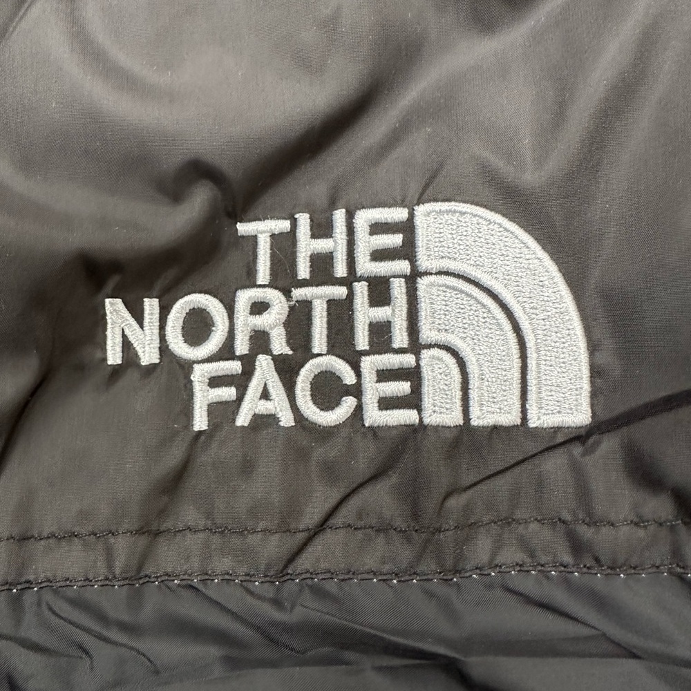 North Face Dip Dye 1996 Retro Nuptse 700 Jacket Black White Puffer Coat NEW - Picture 7 of 9